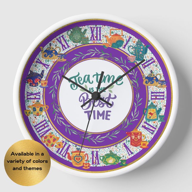 Reloj Tiempo Máximo De Té De Cocina Personalizado CUALQU (Subido por el creador)
