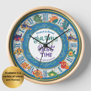 Reloj Tiempo Máximo De Té De Cocina Personalizado CUALQU