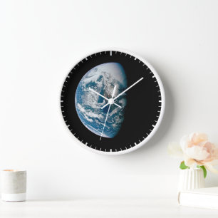 Reloj Tierra Tomada De La Nave Espacial Apolo 13.