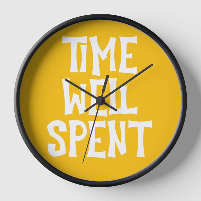 Reloj Time Well Spent v01 (Anverso)