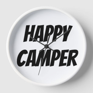 Reloj Título: Feliz Campista Aventura Divertida de Campi