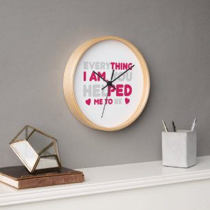 Reloj Todo lo que soy tú me ayudaste a ser regalo con co