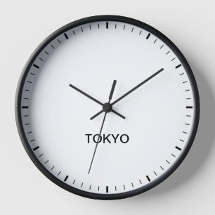 Reloj Tokyo Japan Time Zone Newsroom Style Clock