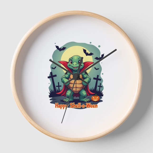 Reloj Tortuga Shell-o-Ween (Anverso)