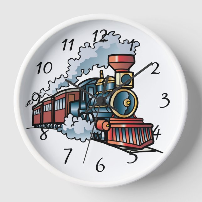 Reloj Tren animado (Anverso)
