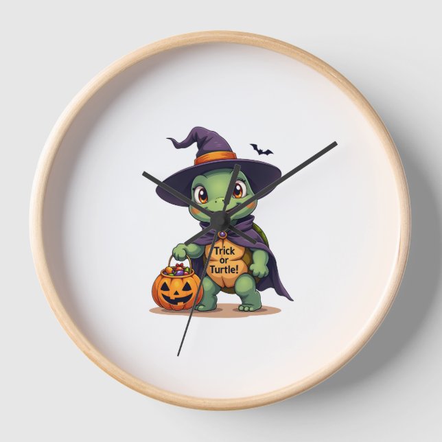 Reloj Trick-or-Turtle (Anverso)