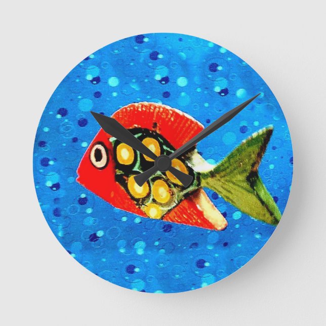 Reloj tropical de los pescados (Anverso)