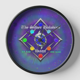 Reloj TSDS: De vida y amor Logo Azul y Verde