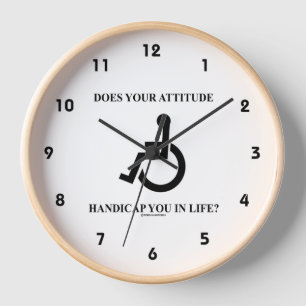 Reloj ¿Tu Actitud Te Impide En La Vida? Humor
