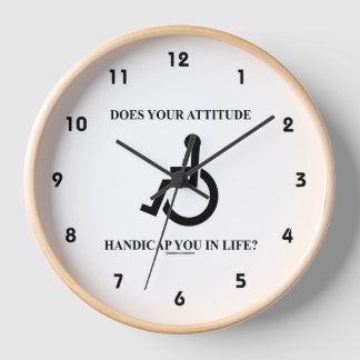 Reloj ¿Tu Actitud Te Impide En La Vida? Humor