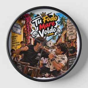 Reloj Tu Fodo Mare Voldo — Amigos Hoy Rivales Siguen Yen