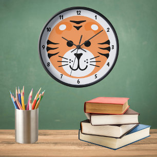 Reloj Un tigre salvaje y un Personalizado animal de Safa