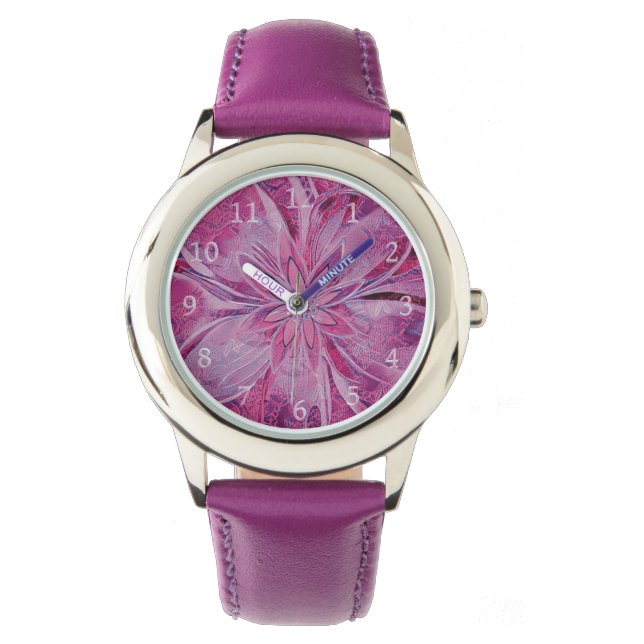 Reloj único al estilo floral (Anverso)
