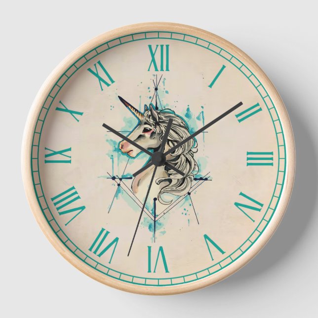Reloj Unicornio (Anverso)