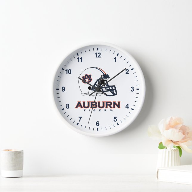 Reloj Universidad Auburn | Auburn Football (Hogar)