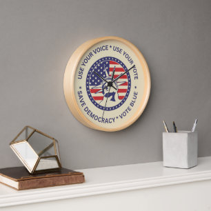 Reloj Usa tu distintivo de libertad patriótica