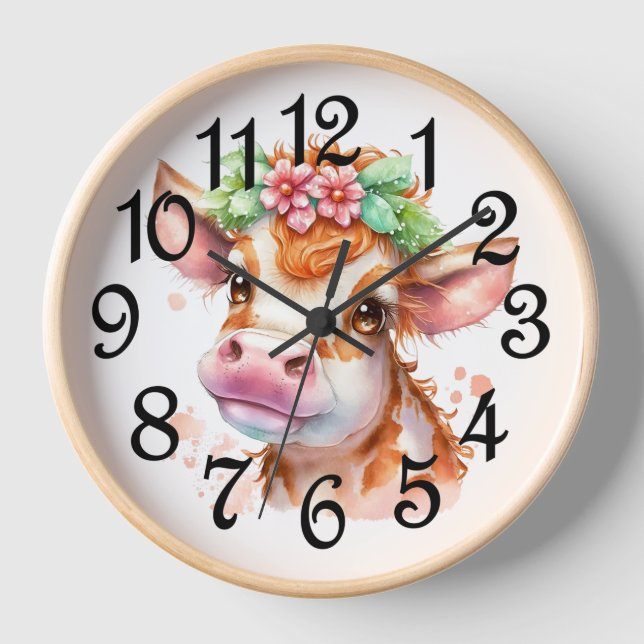 Reloj Vaca Country (Anverso)