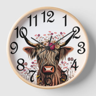 Reloj Vaca de las Tierras Altas 