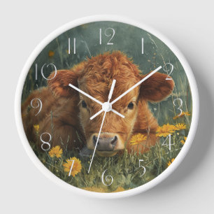 Reloj Vaca para bebés en el Highland