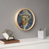 Van Gogh Autoretrato Gray Felt Gorra Pintura