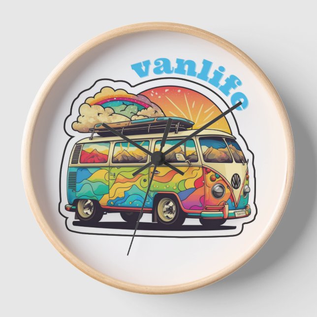 Reloj Vanlife Live (Anverso)