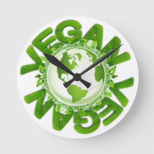 Reloj Veg Vegetario Vegetario Vegetarios Tomate Ve