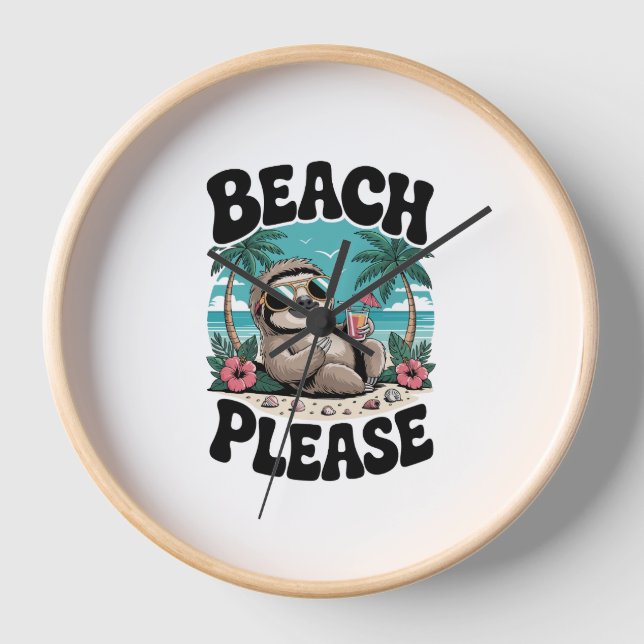 Reloj Verano Roatan Honduras Sloth (Anverso)