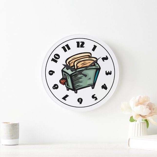 Reloj verde de tostadora (Subido por el creador)