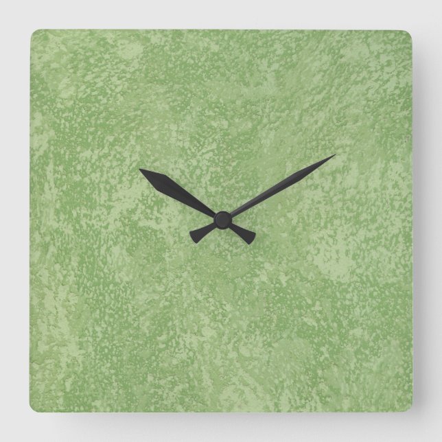 Reloj verde del cuadrado del final de Marmorino (Anverso)