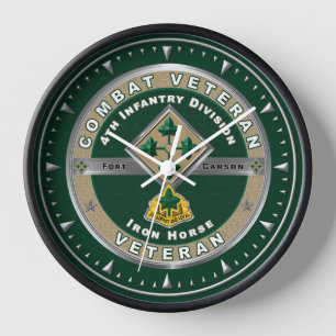 Reloj Veterano de combate de la 4ª División de Infanterí