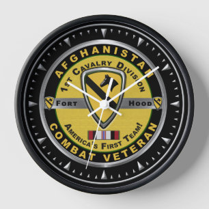 Reloj Veterano de la 1ª División de Caballería en Afgani