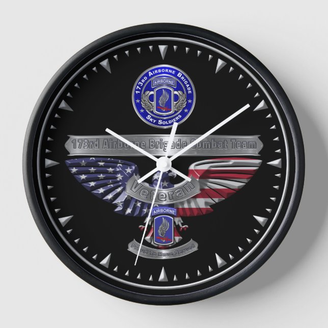 Reloj Veterano de la Brigada Aerotransportada 173 (Anverso)