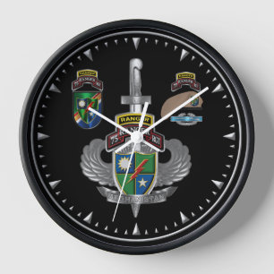 Reloj Veterano del 75º Regimiento Ranger en Afganistán