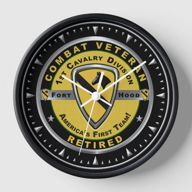 Reloj Veterano retirado de la 1ª División de Caballería  (Anverso)