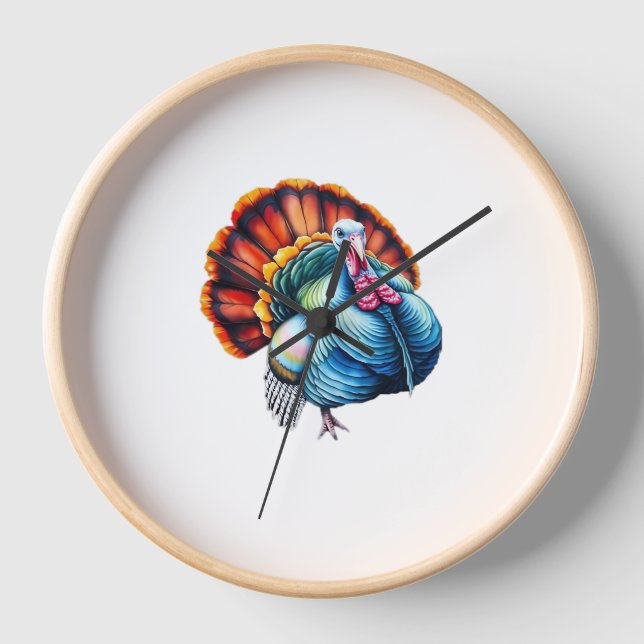 Reloj Vibrante Orgullo turco Art Classic camiseta (Anverso)