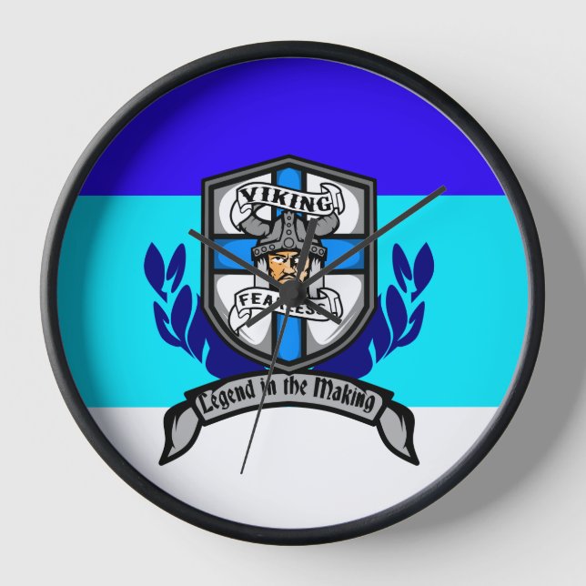 Reloj Viking Fearless - Wall Clock (Anverso)
