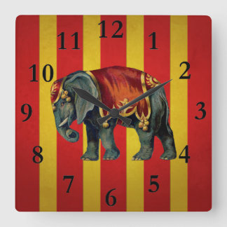 reloj vintag circo elefante