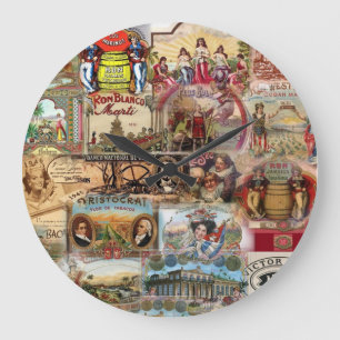 Reloj vintage de nostalgia cubana