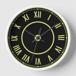 Reloj vintage de números romanos