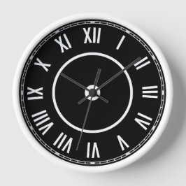 Reloj vintage de números romanos