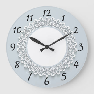 Reloj Vintage Gran Gris Azul Claro