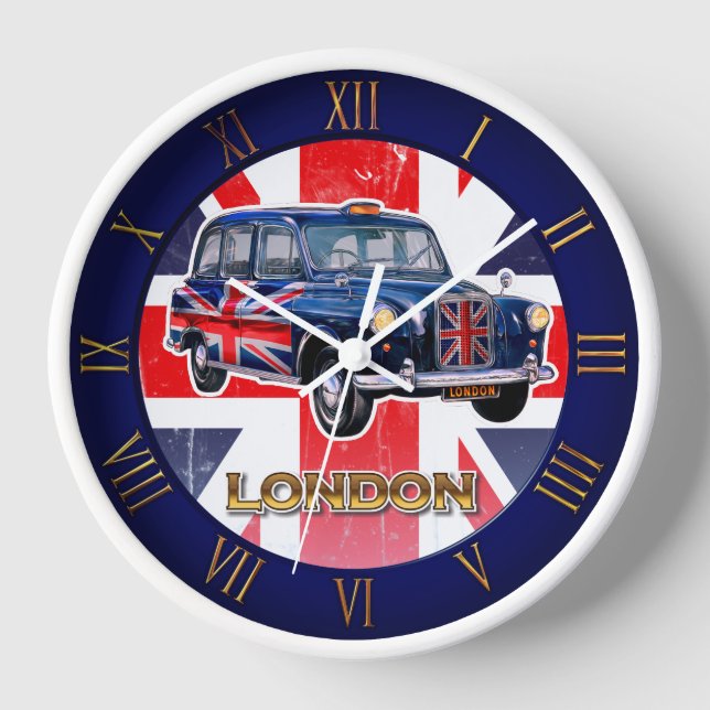 Reloj Vintage London Black Cab (Anverso)