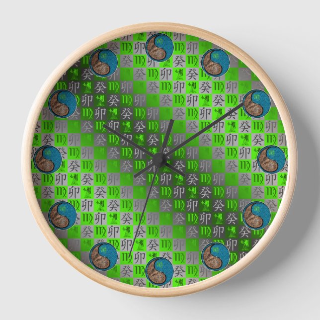 Reloj Virgo & Conejo de Agua (Anverso)