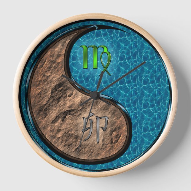 Reloj Virgo & Conejo de Agua (Anverso)