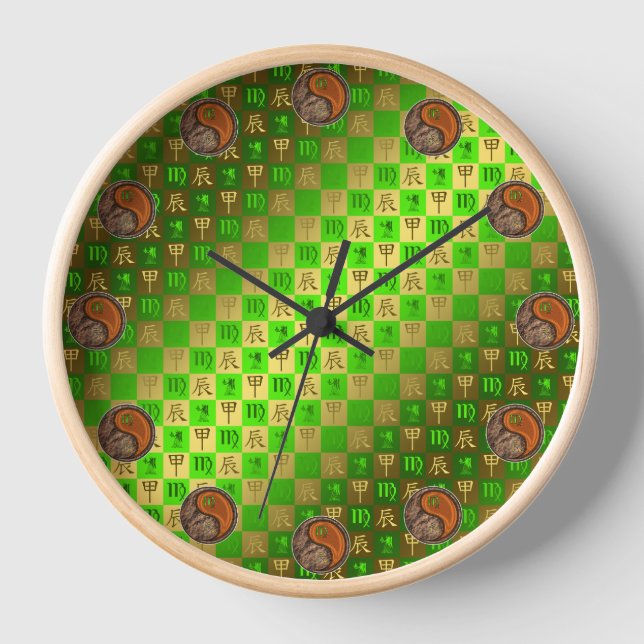 Reloj Virgo & Dragón de Madera (Anverso)