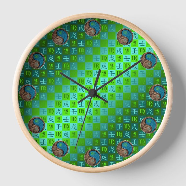 Reloj Virgo & Perro de Agua (Anverso)