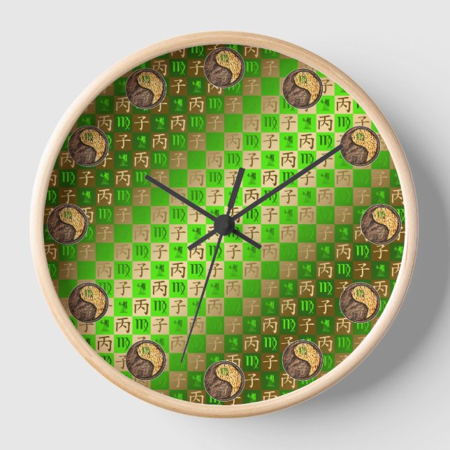 Reloj Virgo & Rata de Fuego (Anverso)