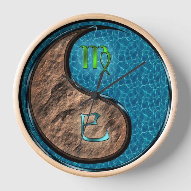 Reloj Virgo & Serpiente de Agua (Anverso)