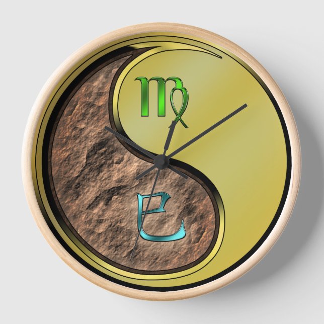 Reloj Virgo & Serpiente de Metal (Anverso)