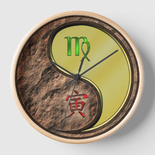 Reloj Virgo & Tigre de Metal